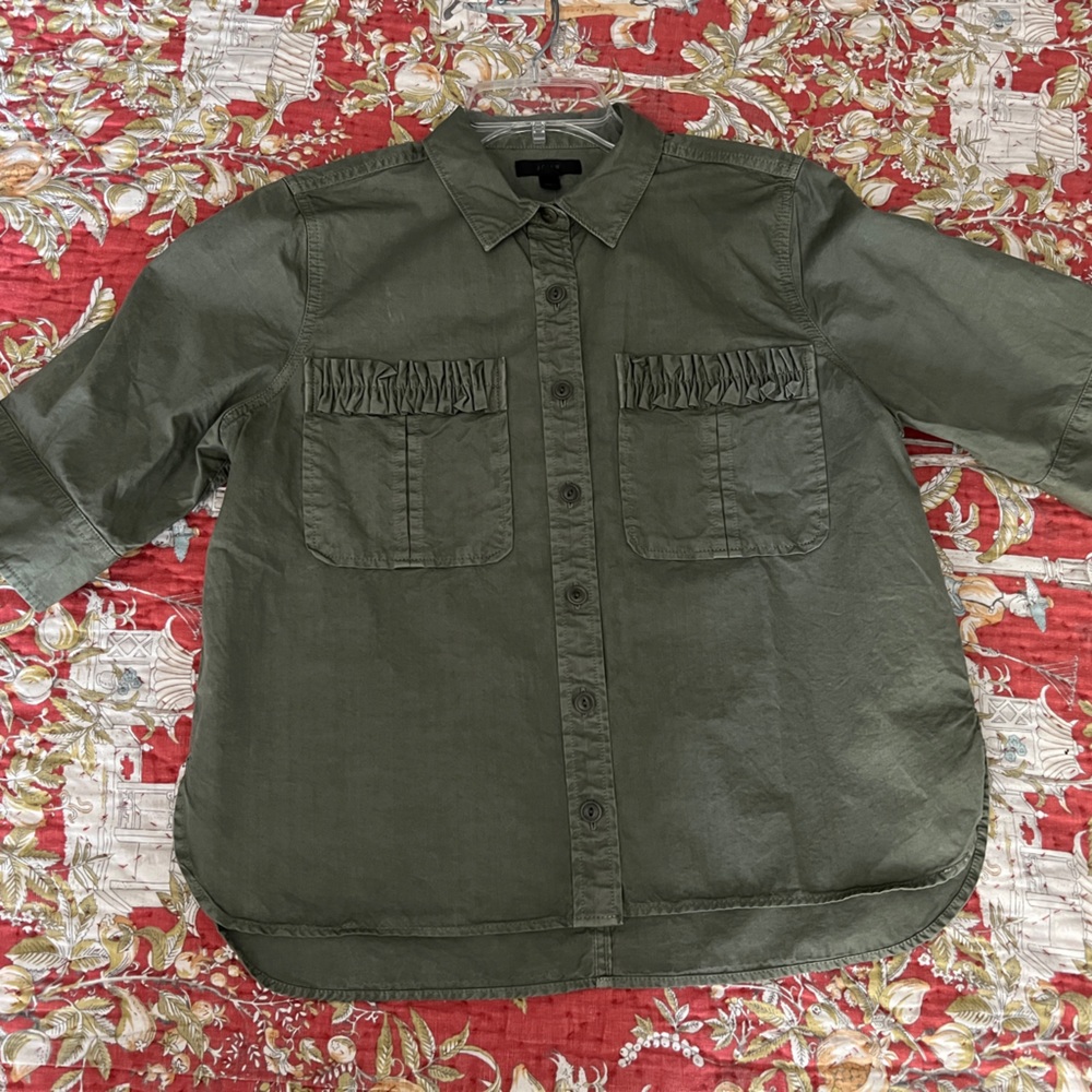 J. Crew button up size 8. NWT